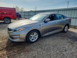 2016 KIA Optima lx en venta en Chicago Heights, IL
