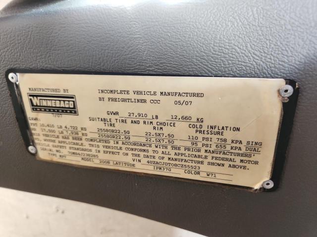 2008 Freightliner Chassis X Line Motor Home