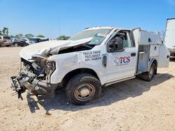 Salvage trucks for sale at Mercedes, TX auction: 2021 Ford F350 Super Duty Utility / Service Truck