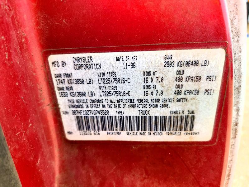 1997 Dodge Ram 1500