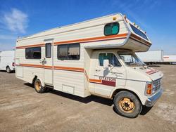 Salvage trucks for sale at Rocky View County, AB auction: 1980 Dodge Mtrhome