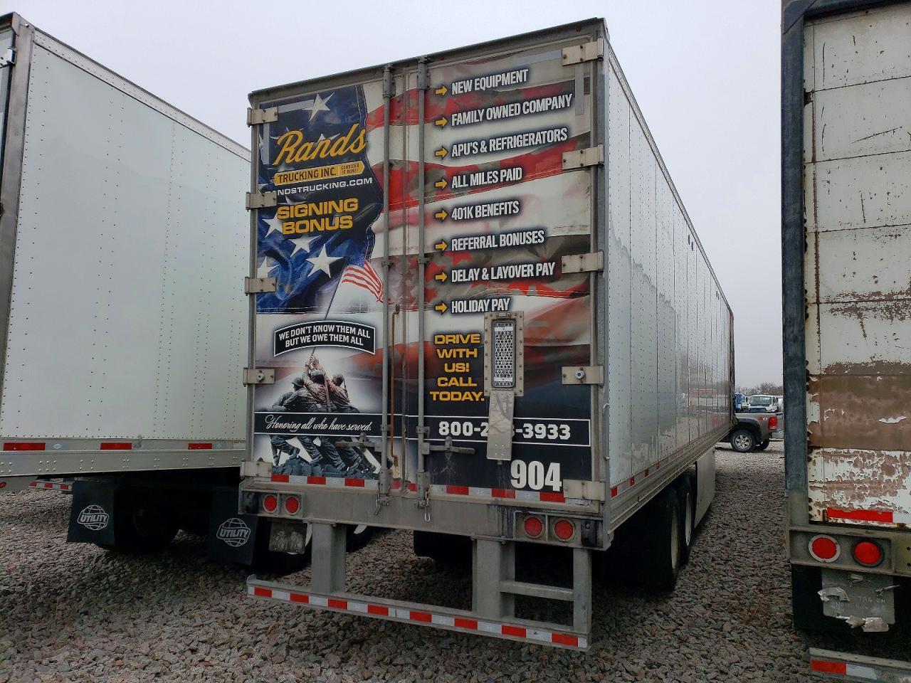 2021 Hyundai Translead Inc 2021 Hyundai Translead DRY Van Trailer