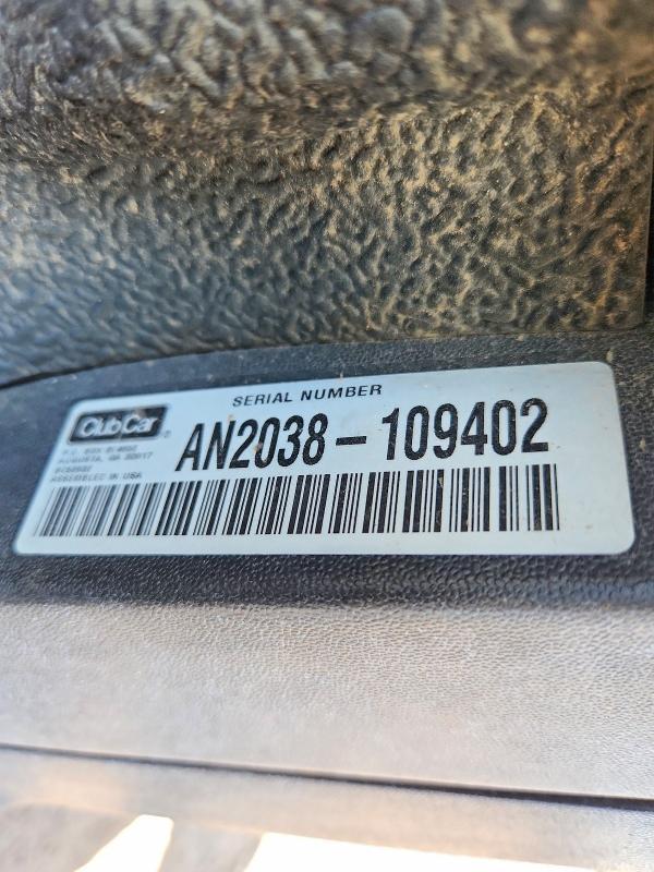 2020 Club Car Golf Cart