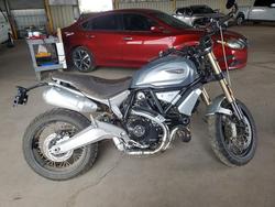 Ducati salvage cars for sale: 2018 Ducati Scrambler 1100