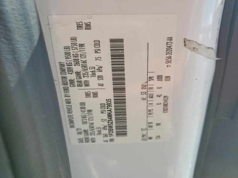 2021 Ford Transit Delivery Truck