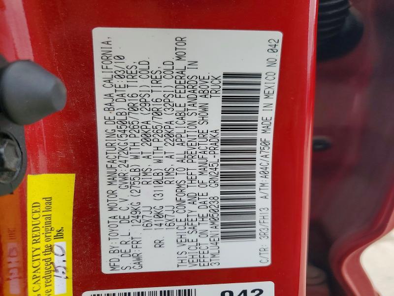 2010 Toyota Tacoma Double cab