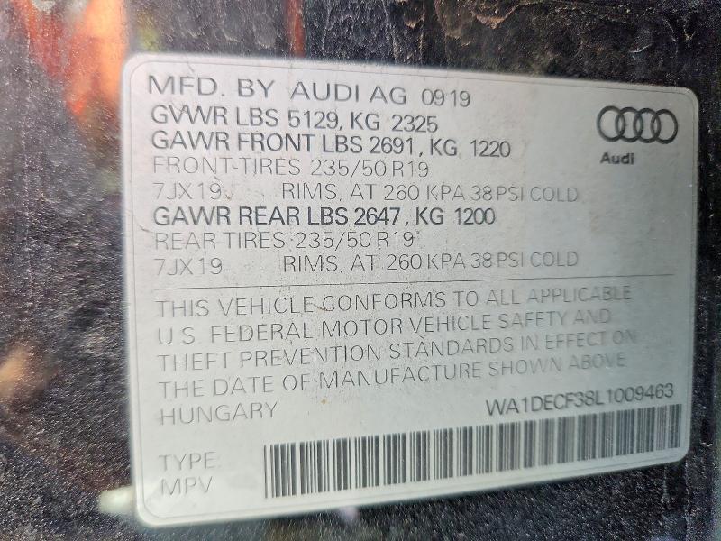 2020 Audi Q3 Premium s Line