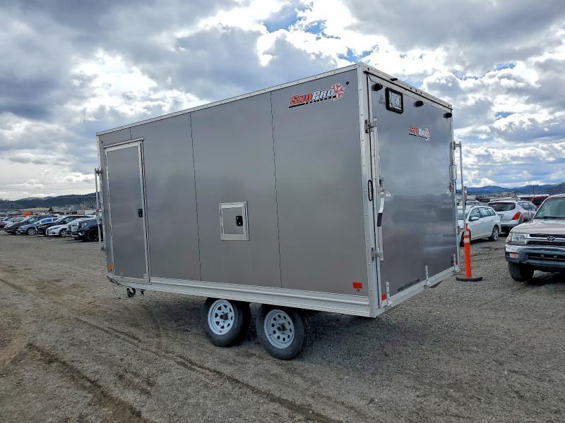 2021 Alcom E 101X14 Enclosed Snowmobile Trailer