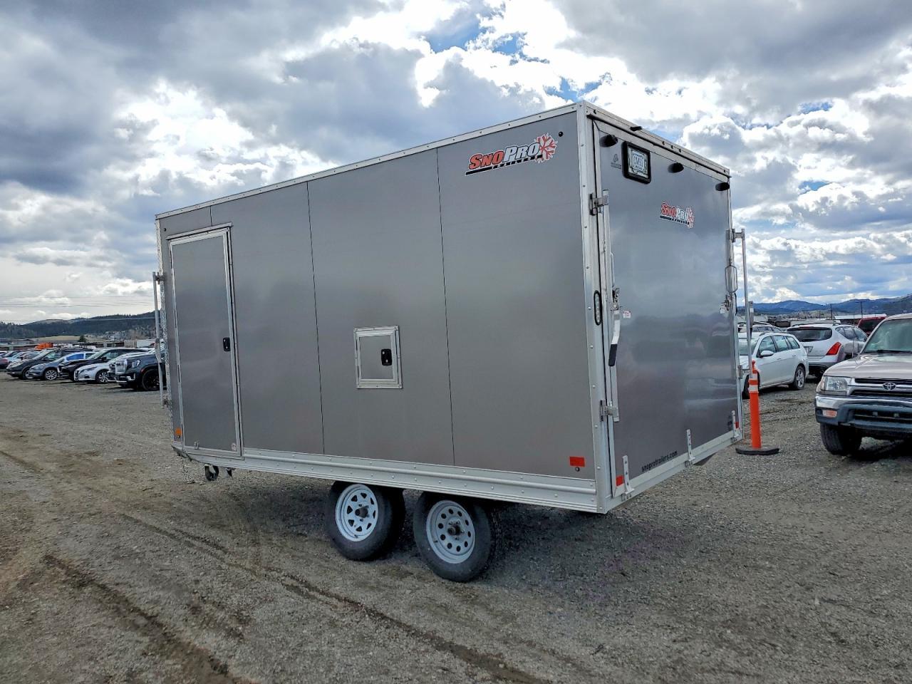 2021 Alcom E 101X14 Enclosed Snowmobile Trailer