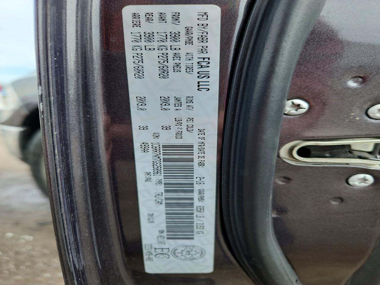 2016 Dodge 1500 Laramie