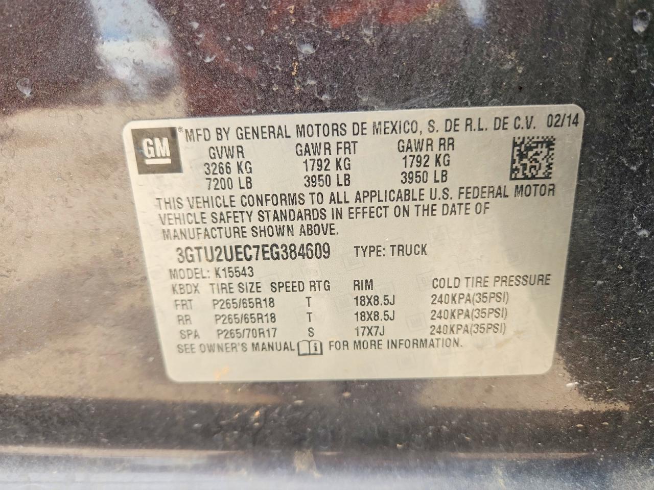 2014 GMC Sierra K1500 SLE