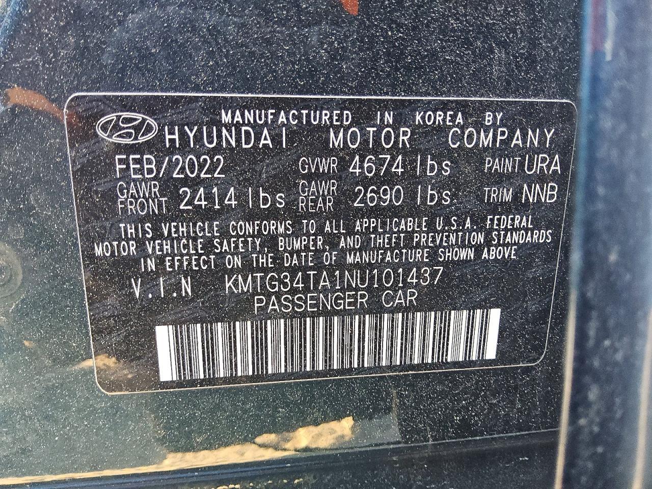2022 Genesis G70 Base