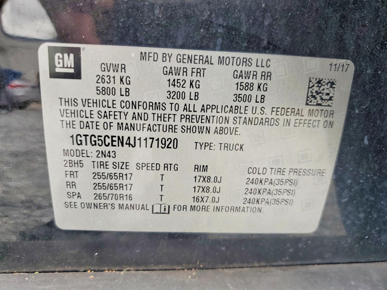 2018 GMC Canyon SLE