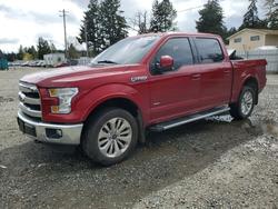 Ford salvage cars for sale: 2016 Ford F150 Supercrew
