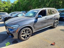 BMW salvage cars for sale: 2020 BMW X5 Xdrive40i