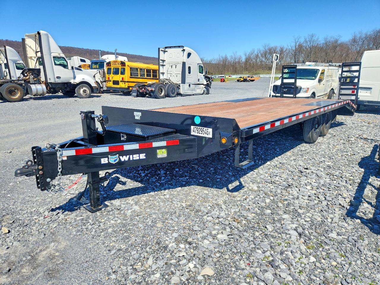 2025 Bwise EDB24-15 Equipment Trailer