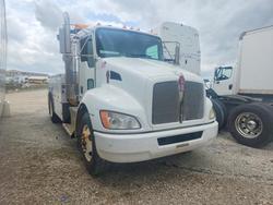 Salvage trucks for sale at Wilmer, TX auction: 2012 Kenworth T330 Utility / Service Truck