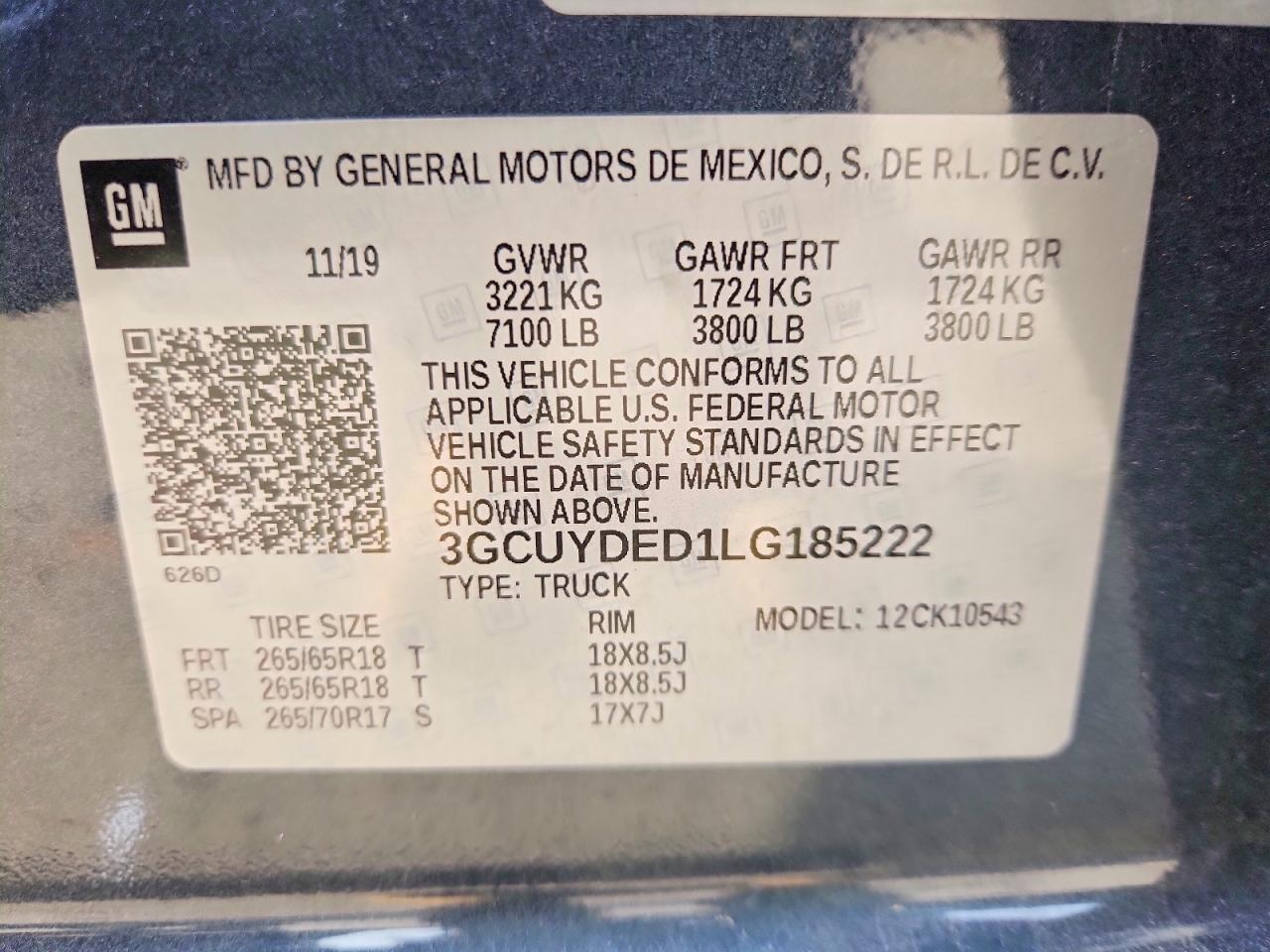 2020 Chevrolet Silverado K1500 LT