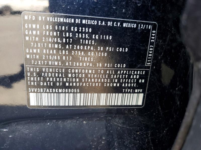 2019 Volkswagen Tiguan se