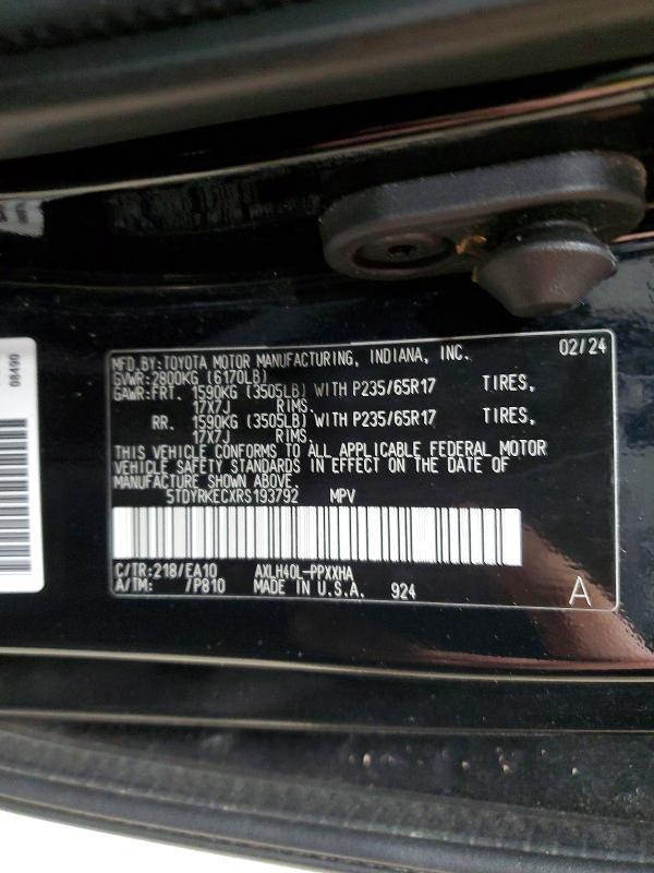 2024 Toyota Sienna