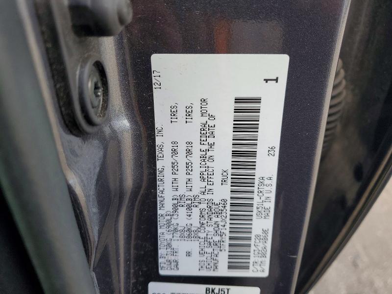 2018 Toyota Tundra SR5