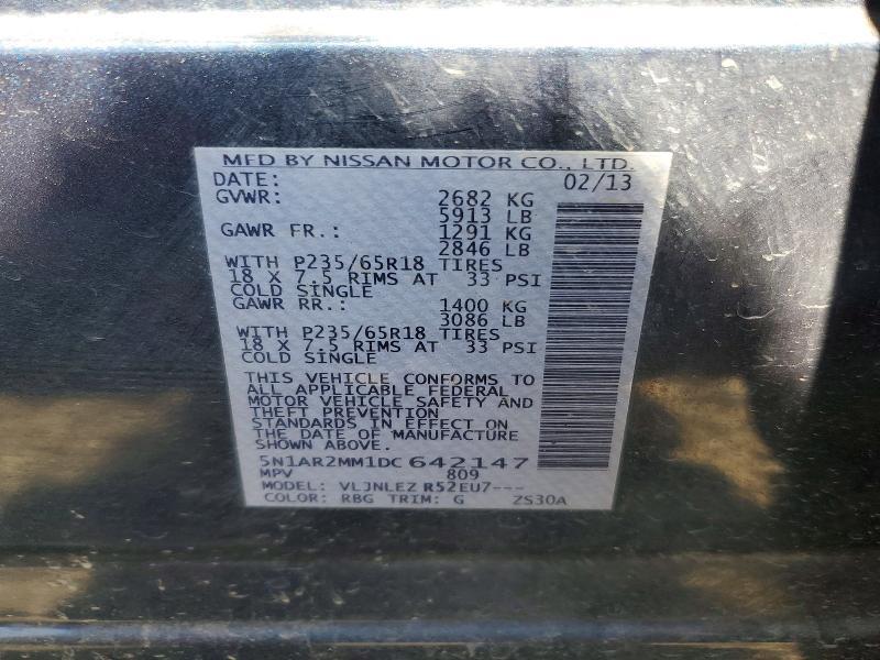 2013 Nissan Pathfinder s