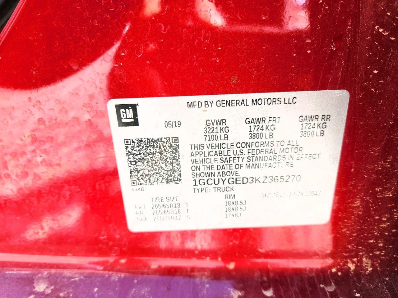 2019 Chevrolet Silverado K1500 LTZ