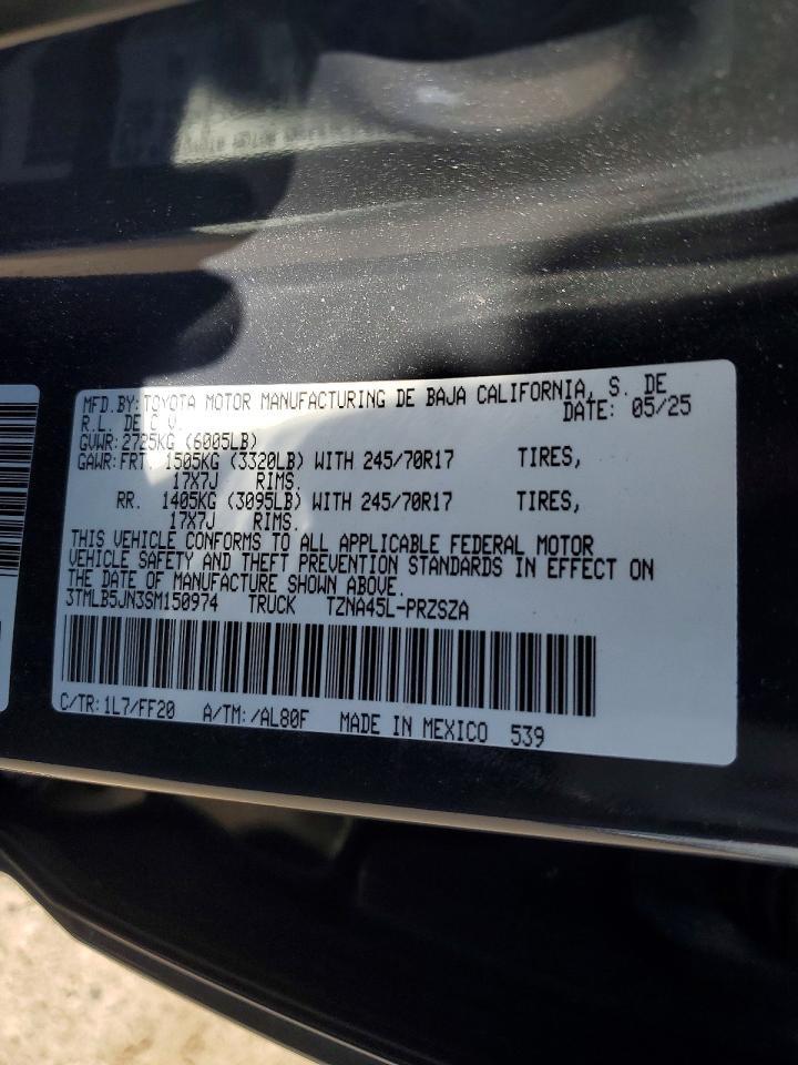 2025 Toyota Tacoma SR5