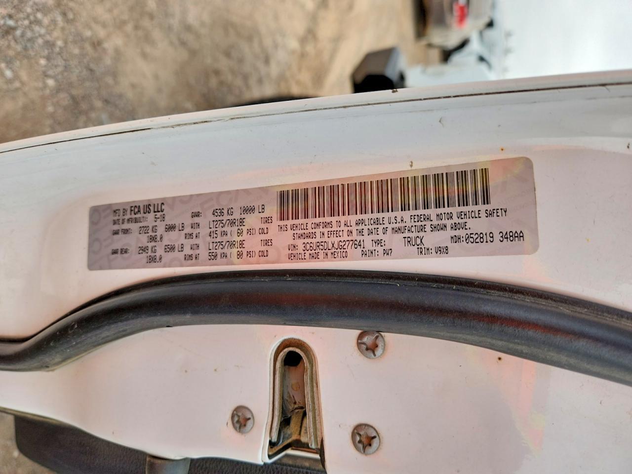 2018 Dodge RAM 2500 SLT