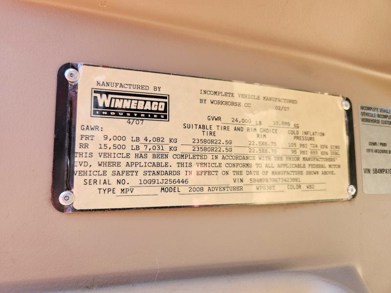 2008 Winnebago Motorhome