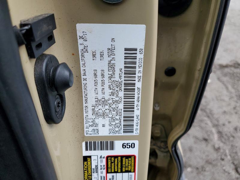 2017 Toyota Tacoma Limited