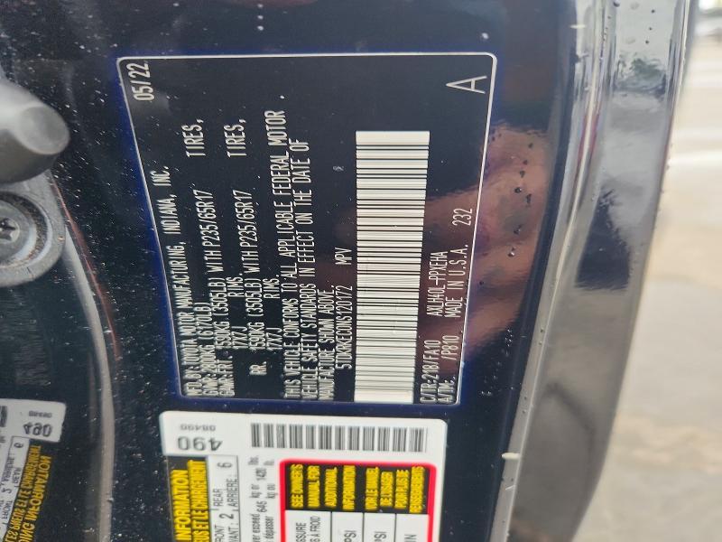 2022 Toyota Sienna le