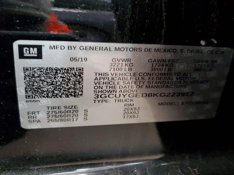 2019 Chevrolet Silverado K1500 LTZ