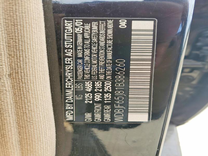 2001 Mercedes-Benz E 320