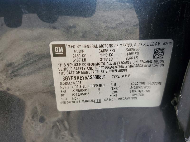 2010 Cadillac Srx Luxury Collection