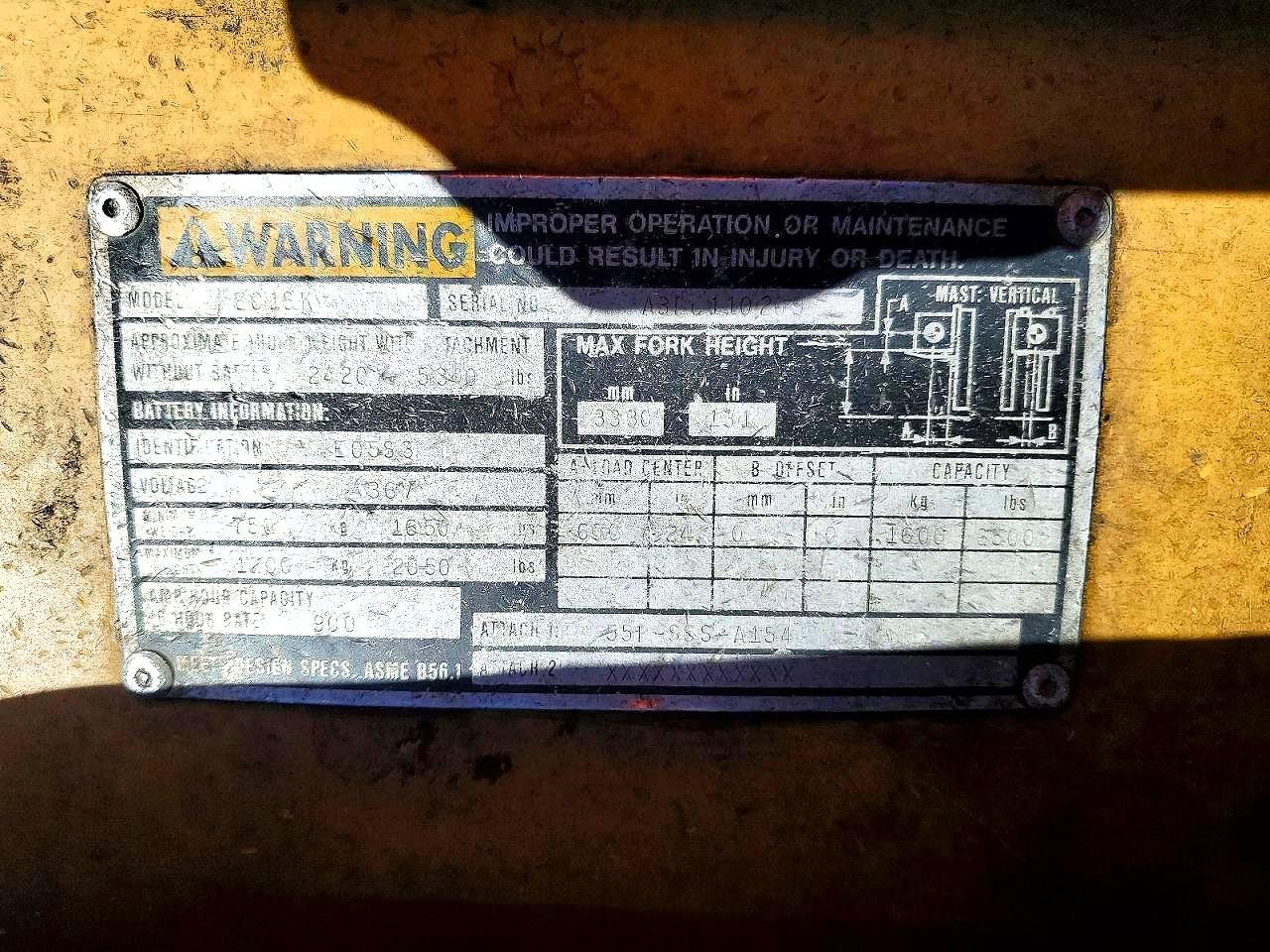 2002 Caterillar 2002 Caterpillar Forklift