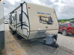 Salvage cars for sale from Copart Tulsa, OK: 2014 KZ Sporttrek Camper