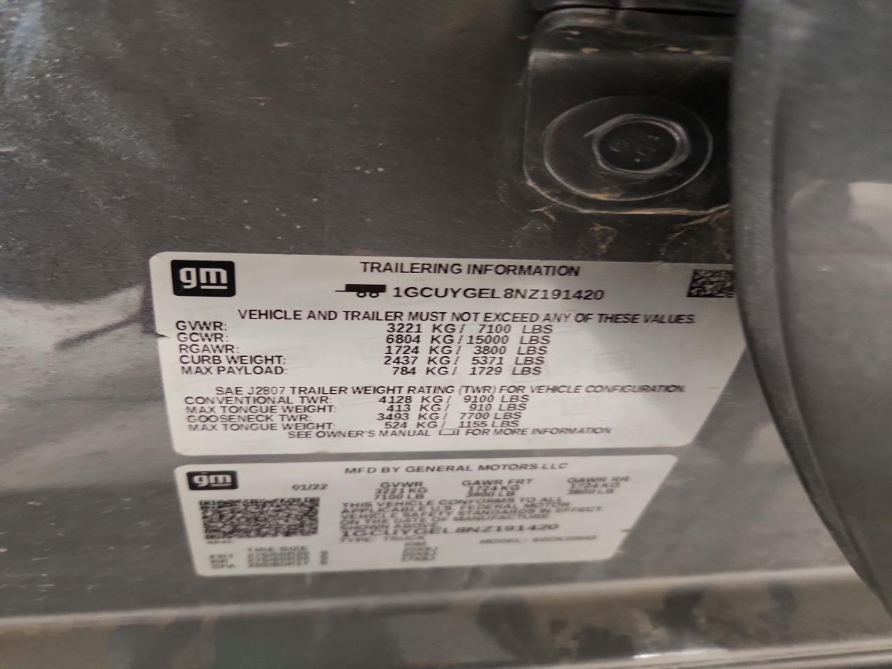 2022 Chevrolet Silverado LTD K1500 LTZ