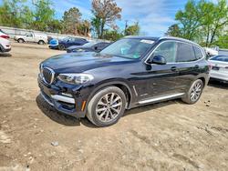 Salvage cars for sale from Copart Hampton, VA: 2018 BMW X3 Xdrive30i
