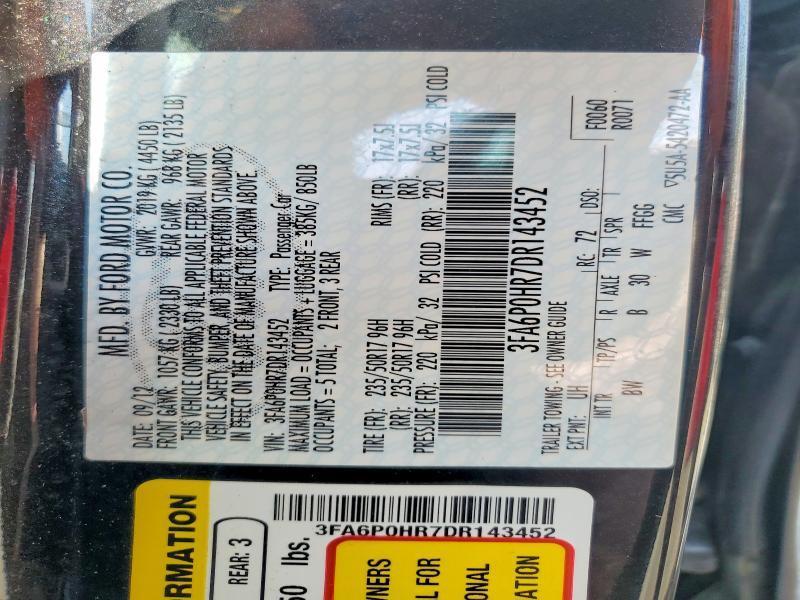 2013 Ford Fusion se