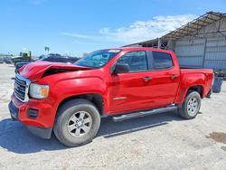 Salvage trucks for sale at Corpus Christi, TX auction: 2015 GMC Canyon