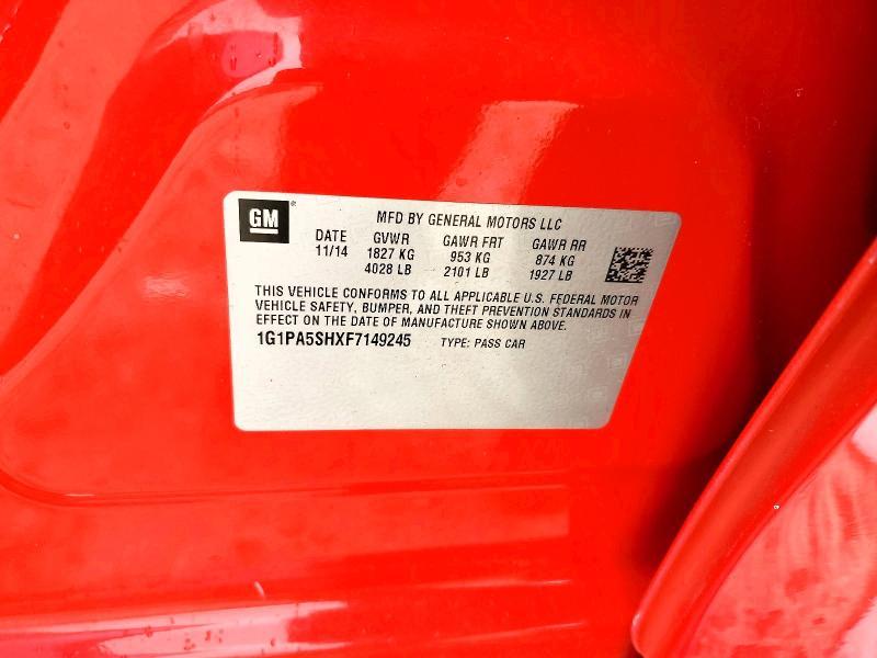 2015 Chevrolet Cruze ls