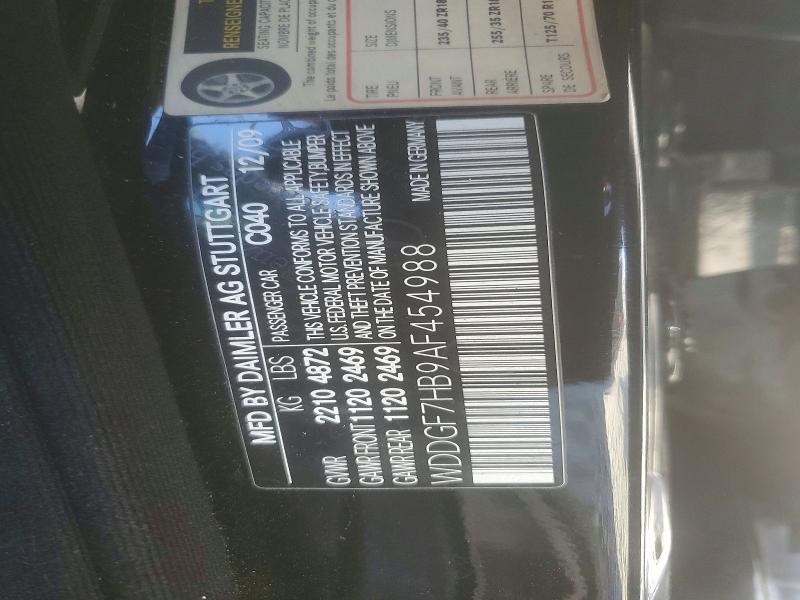 2010 Mercedes-Benz C 63 amg