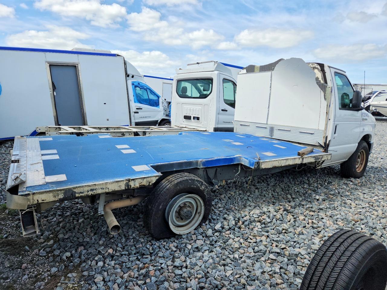 2023 Ford E350 Flatbed Truck