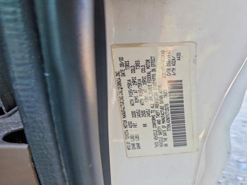 2000 Toyota Tacoma Base