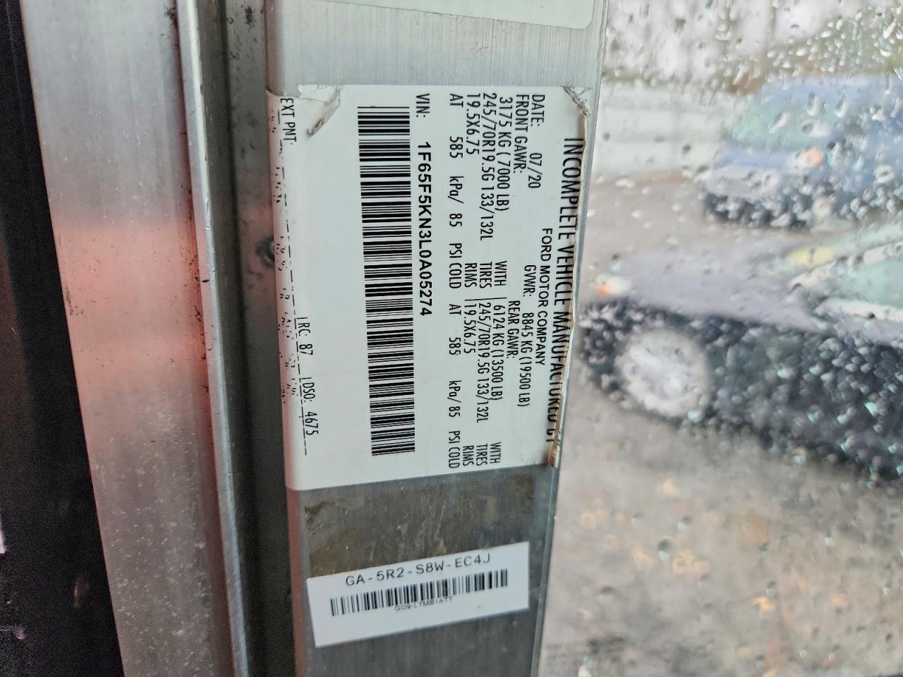 2020 Ford F59 Delivery Truck