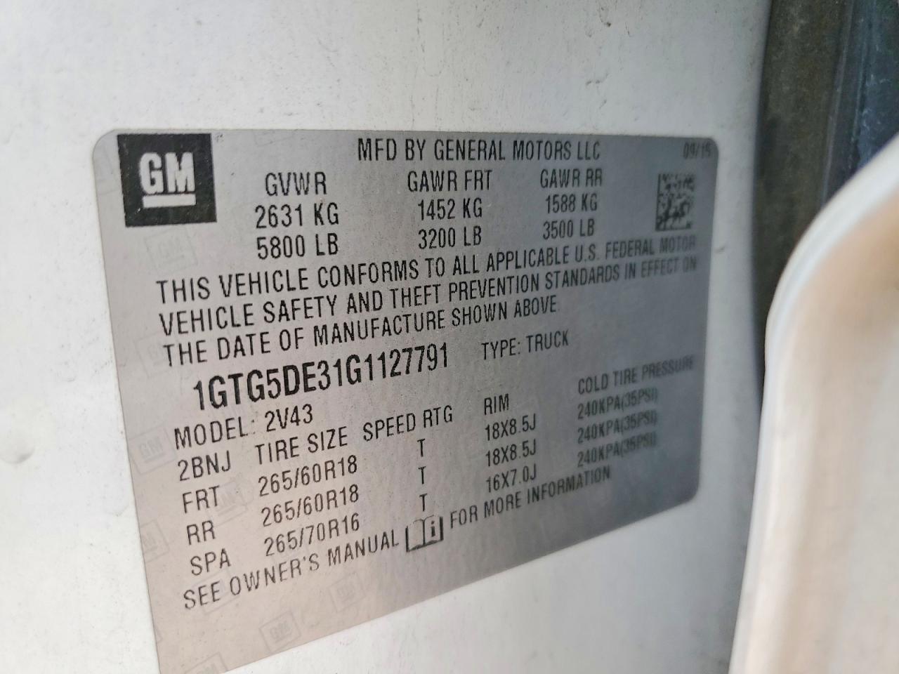 2016 GMC Canyon SLT