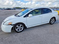 Honda Civic salvage cars for sale: 2007 Honda Civic ex
