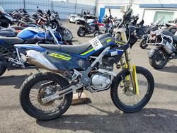 Salvage motorcycles for sale at Sun Valley, CA auction: 2022 Kawasaki KLX230 D
