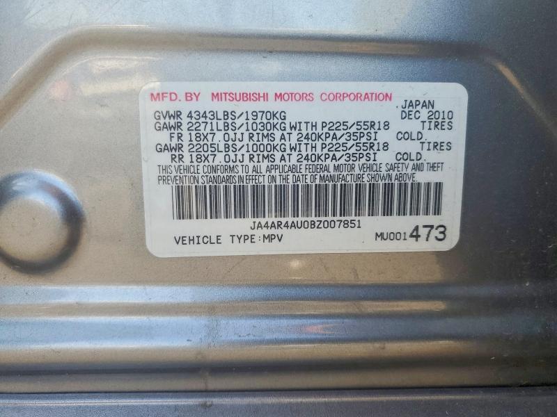 2011 Mitsubishi Outlander Sport se